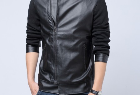 Black leather jackets